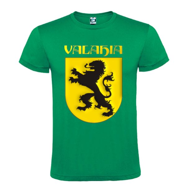 Tricou bărbați - Stema Marii Valahii - Verde