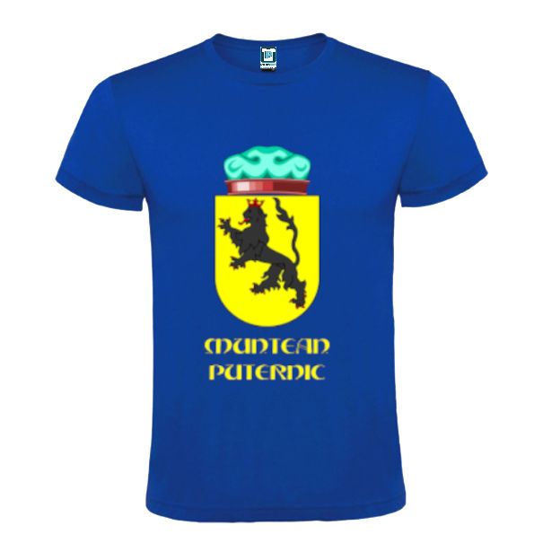 Tricou bărbați - Stema Munteniei - Albastru