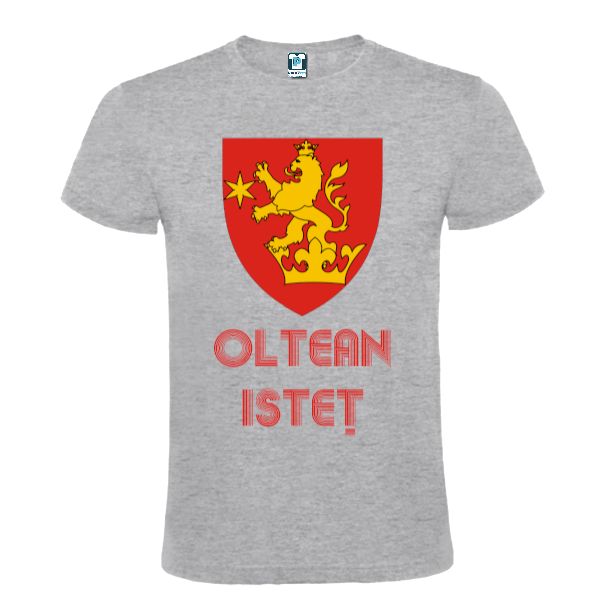 Tricou bărbați - Stema Olteniei - Gri sport