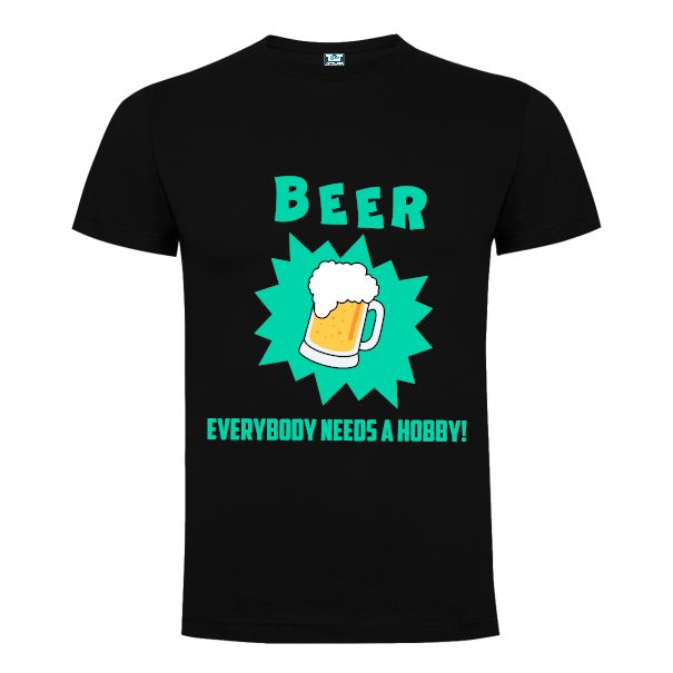 Tricou bărbați - Beer Hobby - Negru