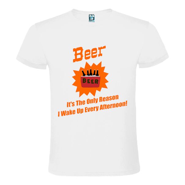 Tricou bărbați - Beer Reason - Alb