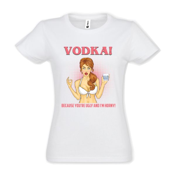 Tricou damă - Vodka Horney