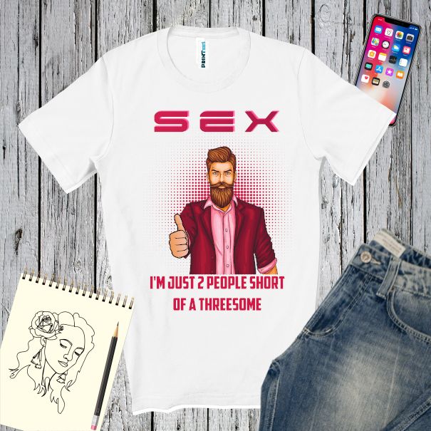 Tricou bărbați - Threesome