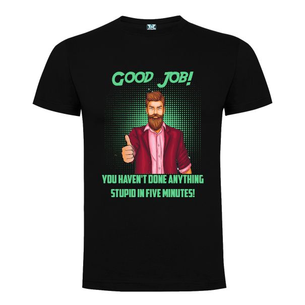 Tricou bărbați - Good job - Negru