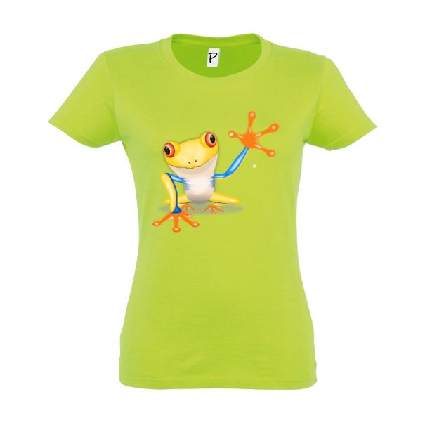 Tricou damă - Broscuța prietenoasă