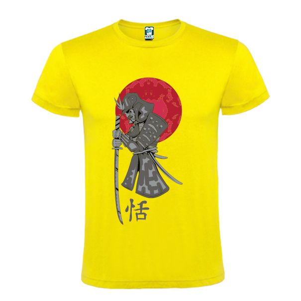 Tricou bărbați - Războinic Samurai cu sabie