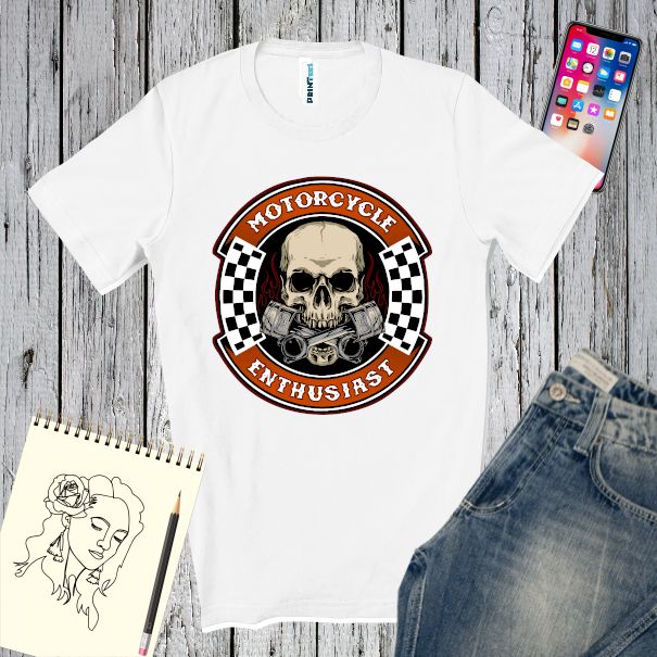 Tricou bărbați - Motorcycle Enthusiast