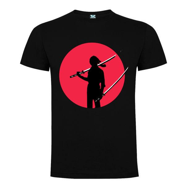 Tricou bărbați - Silueta de Samurai