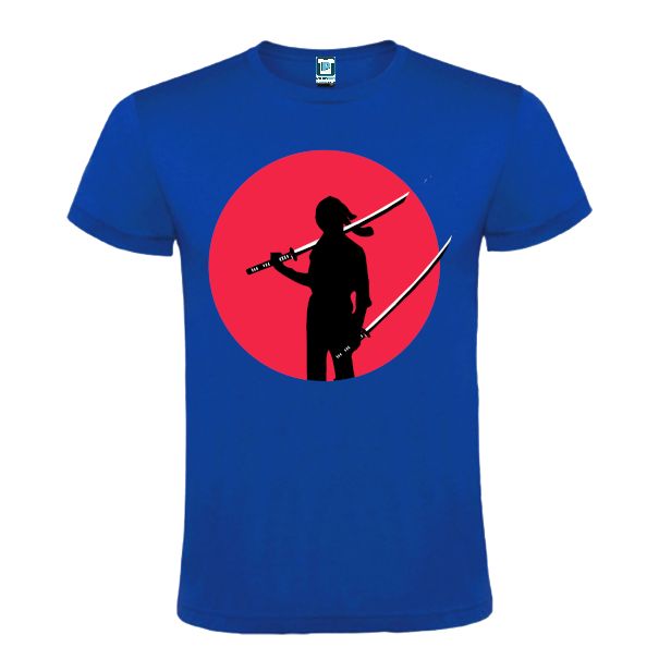 Tricou bărbați - Silueta de Samurai