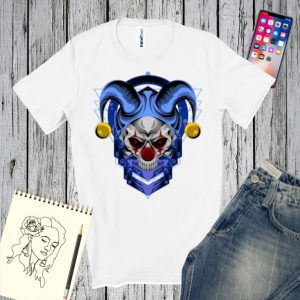 Tricou bărbați - Craniu Clown