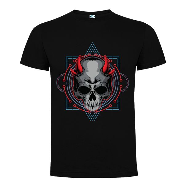 Tricou bărbați - Craniu de demon