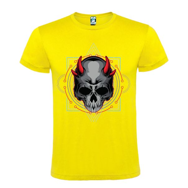 Tricou bărbați - Craniu de demon
