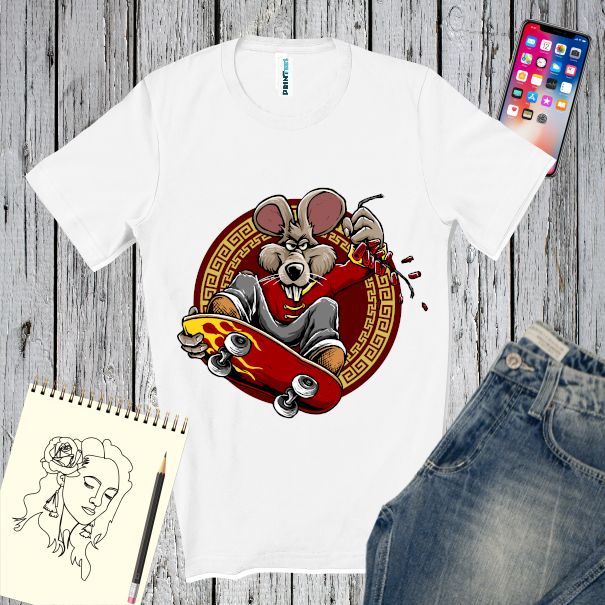 Tricou bărbați - Shate Rat