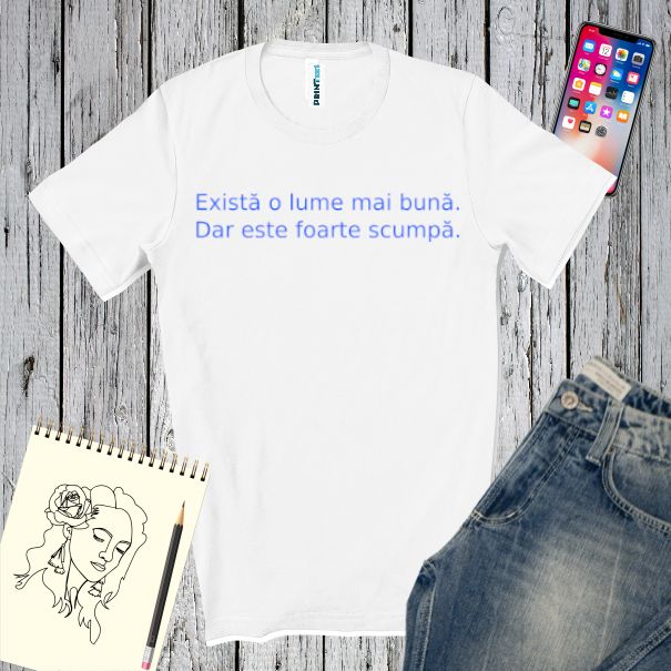 Tricou bărbați - Lume mai bună