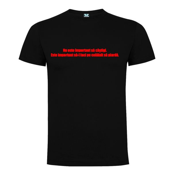 Tricou bărbați - Important - Negru
