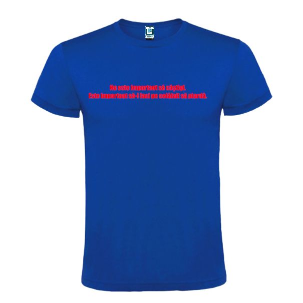 Tricou bărbați - Important - Albastru