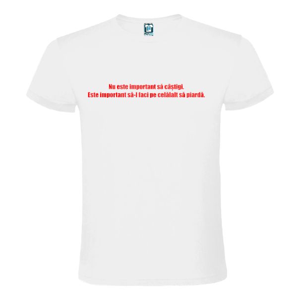Tricou bărbați - Important - Alb