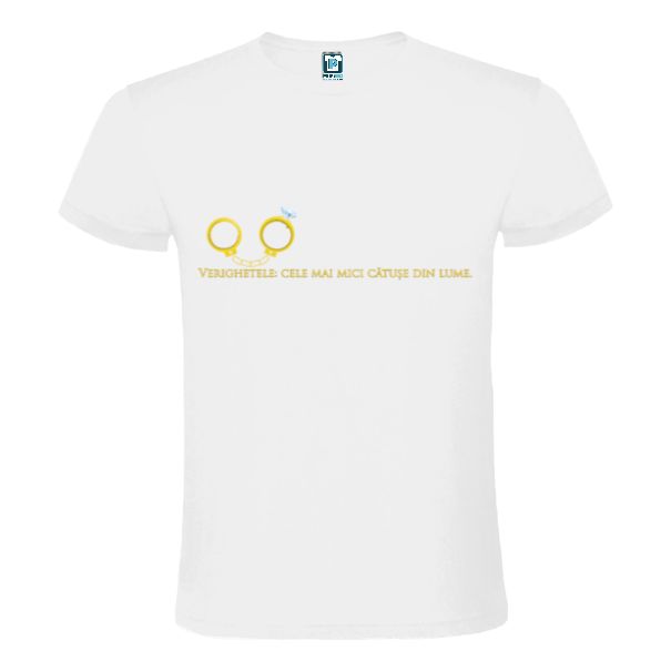 Tricou bărbați - Verighetele - Alb