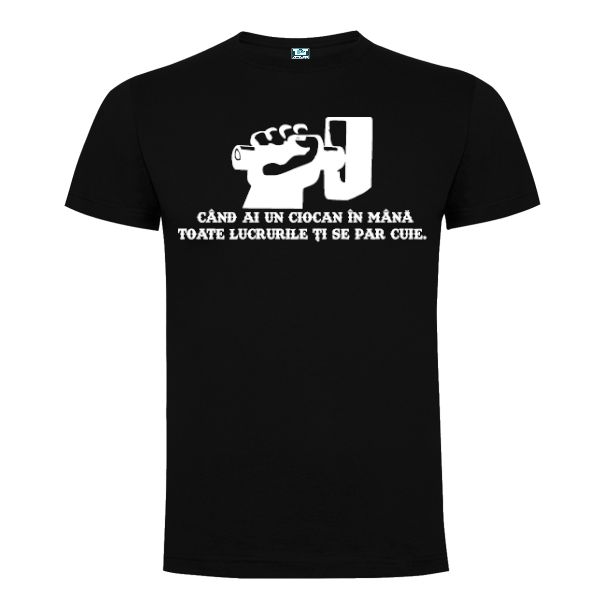 Tricou bărbați - Ciocan și cuie