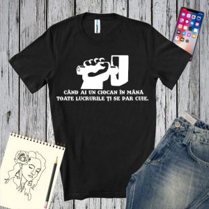 Tricou bărbați - Ciocan și cuie