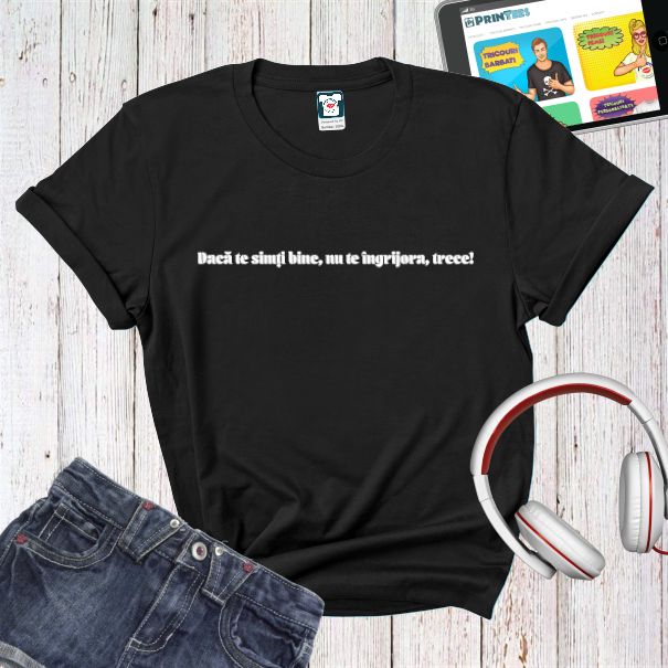 Tricou damă - Te simți bine