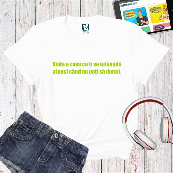 Tricou damă - Când nu dormi