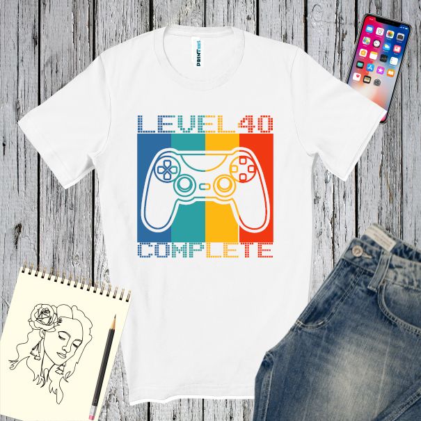 Tricou bărbați - Level 40 Complete