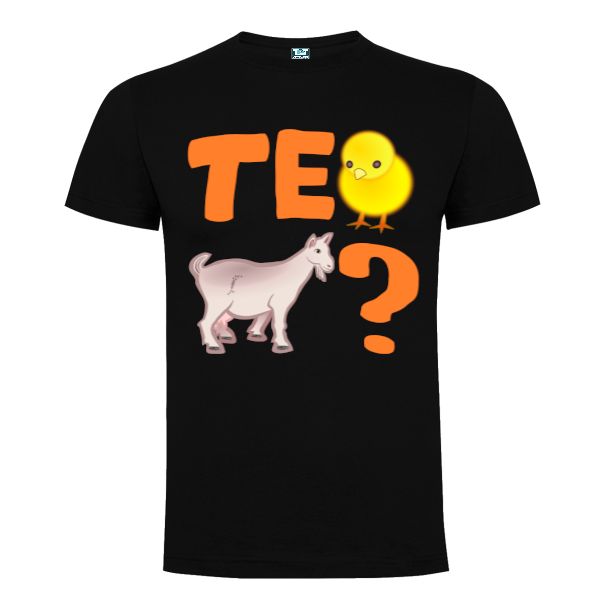Tricou din bumbac pentru bărbați - Te pui - cu o grafică cu subînțeles pentru băieții cu tupeu Tricou bărbați - Te pui