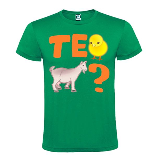Tricou din bumbac pentru bărbați - Te pui - cu o grafică cu subînțeles pentru băieții cu tupeu Tricou bărbați - Te pui