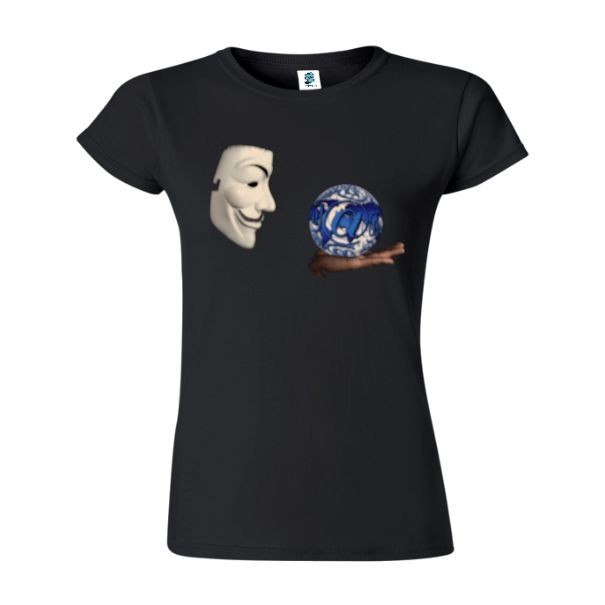 Tricou damă - Anonim pentru planetă