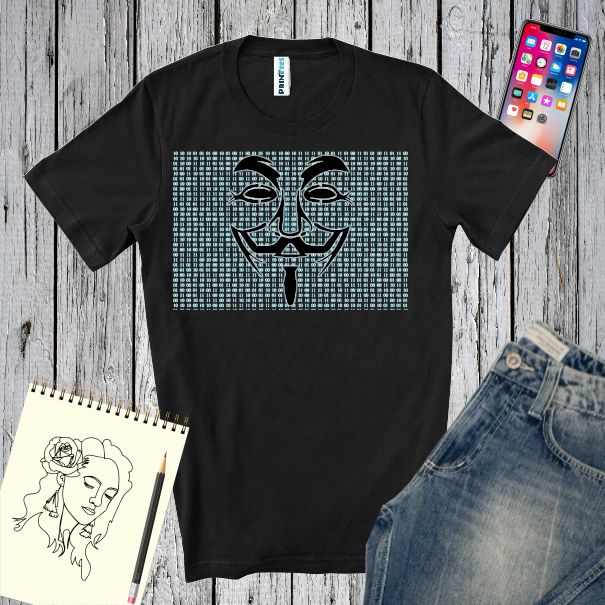 Tricou bărbați - Anonimus 01