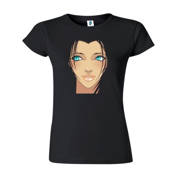 Tricou damă - Fată cu ochi verzi