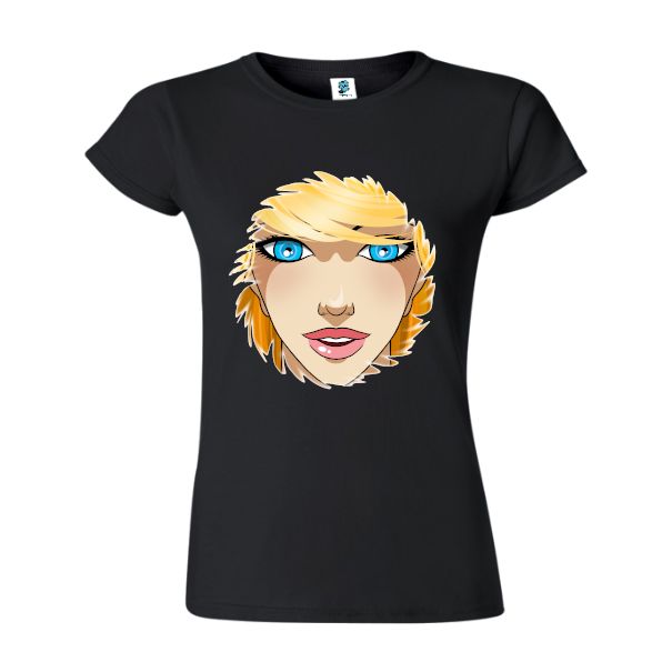 Tricou damă - Portret de blondă