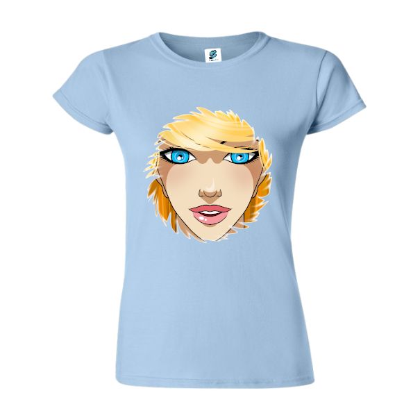 Tricou damă - Portret de blondă