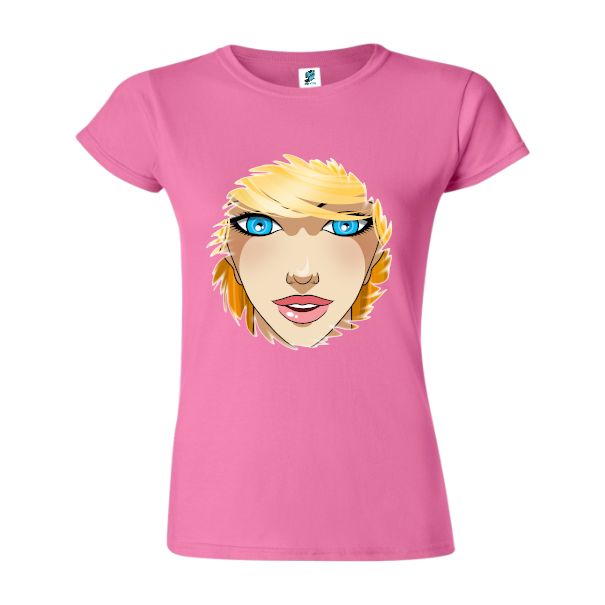 Tricou damă - Portret de blondă