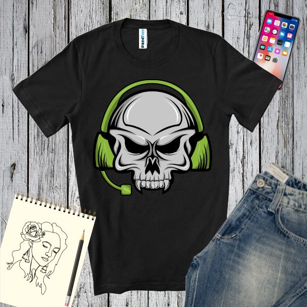 Tricou bărbați - Call Center Skull