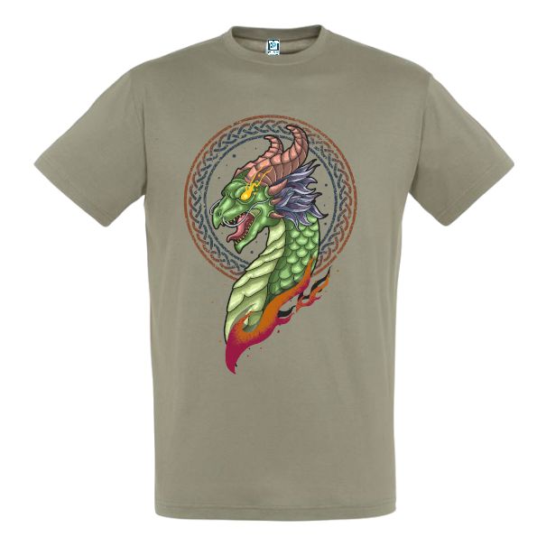Tricou bărbați - Dragon viking