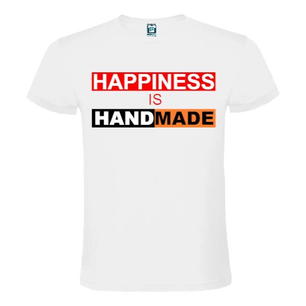 Tricou bărbați - Happiness is handmade