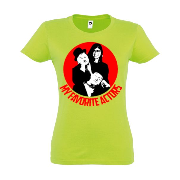 Tricou damă - Stan, Ollie și Mia