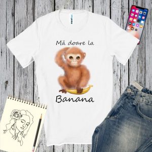 Tricou bărbați - Mă doare la banană