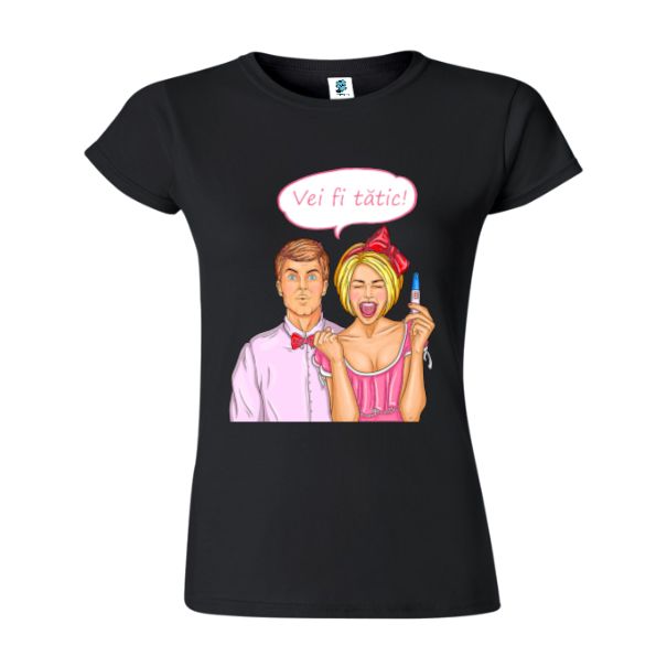 Tricou damă - Vei fi tătic!