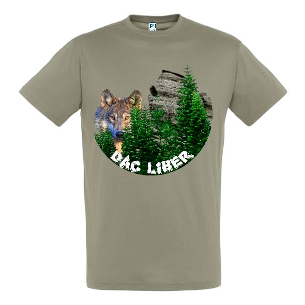 Tricou bărbați - Lup liber la Sfinx