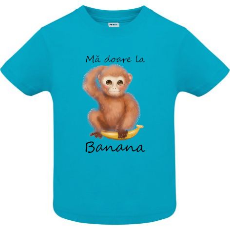 Tricou copii - Ma doare la banana