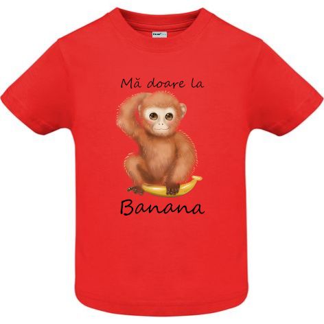 Tricou copii - Ma doare la banana