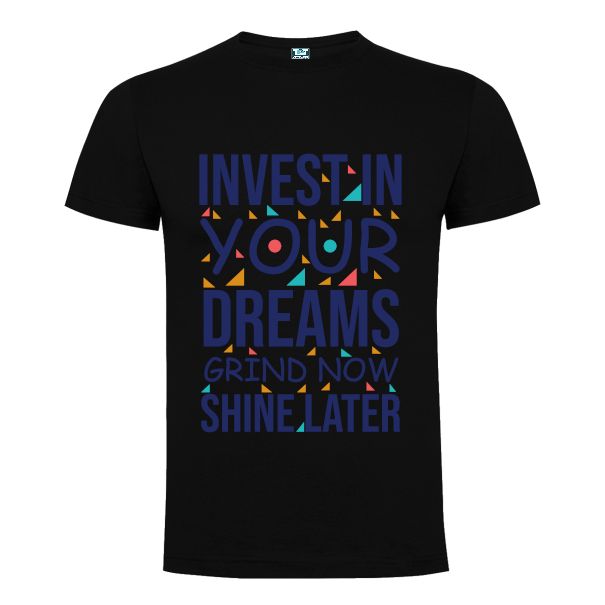 Tricou bărbați - Invest in Dreams