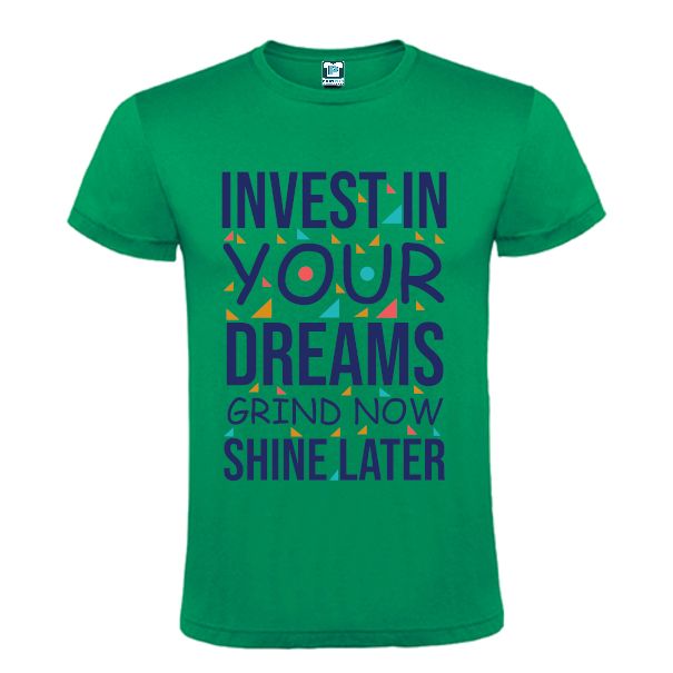 Tricou bărbați - Invest in Dreams