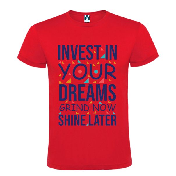 Tricou bărbați - Invest in Dreams