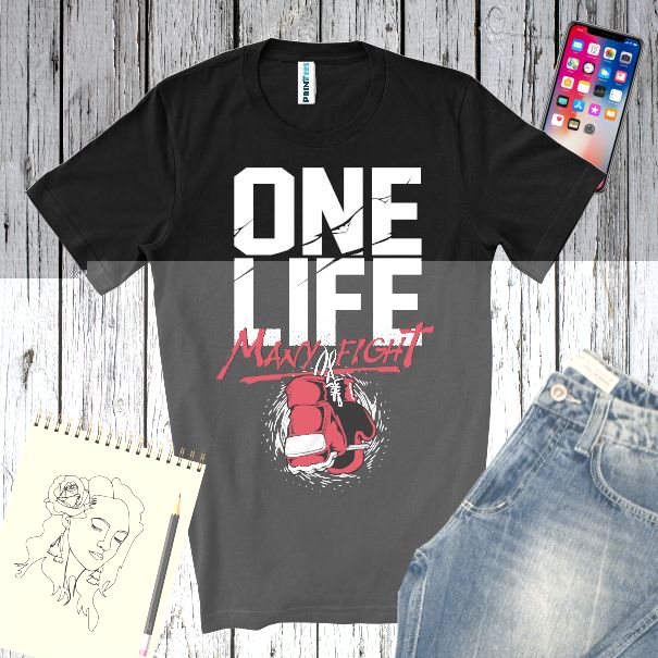Tricou bărbați - Many Fight