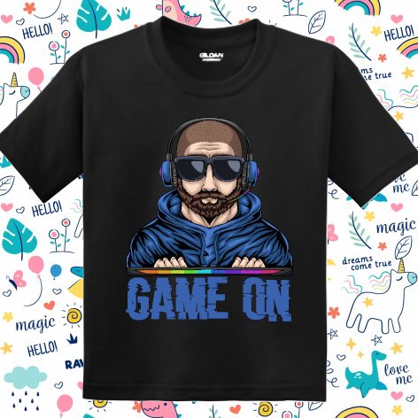 Tricou copii - Game on