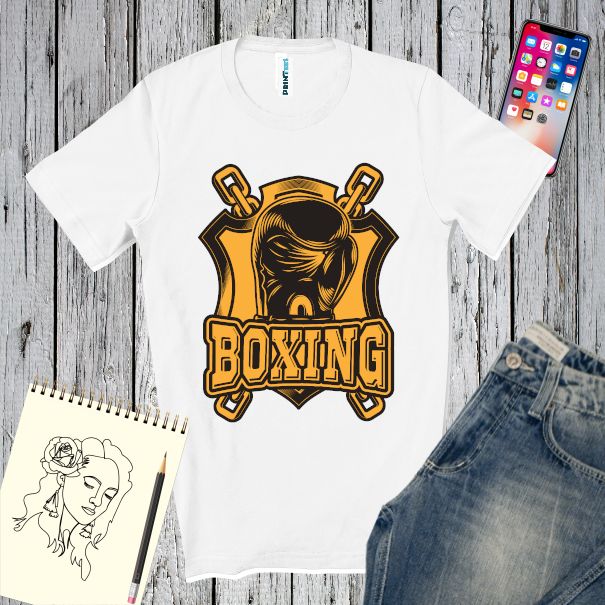Tricou bărbați - Boxing Logo